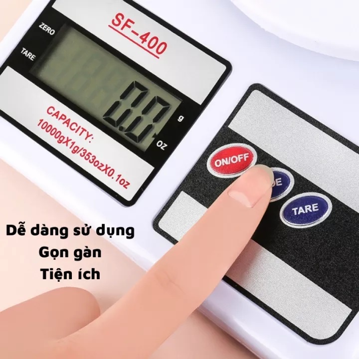 Cân điện tử cân tiểu ly 5kg dùng cân thực phẩm cho nhà bếp làm bánh bán hàng cân mini cầm tay tiện lợi bền đẹp