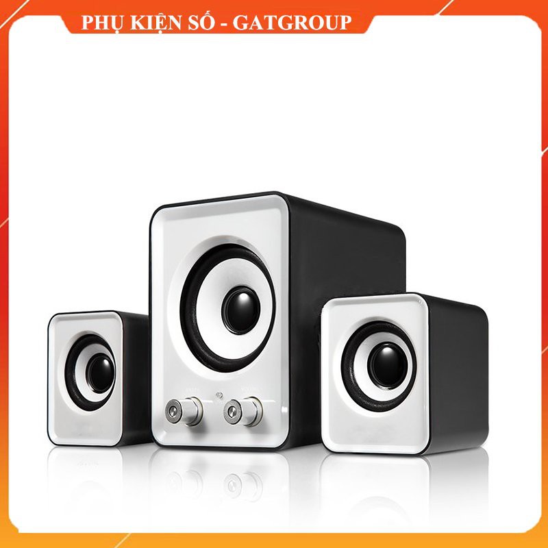 Bộ loa vi tính, loa máy tính để bàn Pc, Laptop bass cực mạnh mini giá rẻ LGAT2