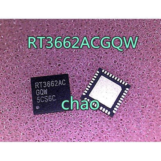 RT3662ACGQW RT3662AC 3662 ic nguồn trên mainboard