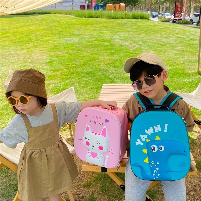 PVN47725 Balo mẫu giáo cho bé đi học siêu nhẹ hoạ tiết hoạt hình dễ thương Giá Rẻ