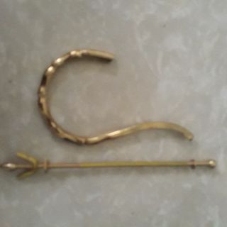Móc lồng bằng đồng cho lồng mào