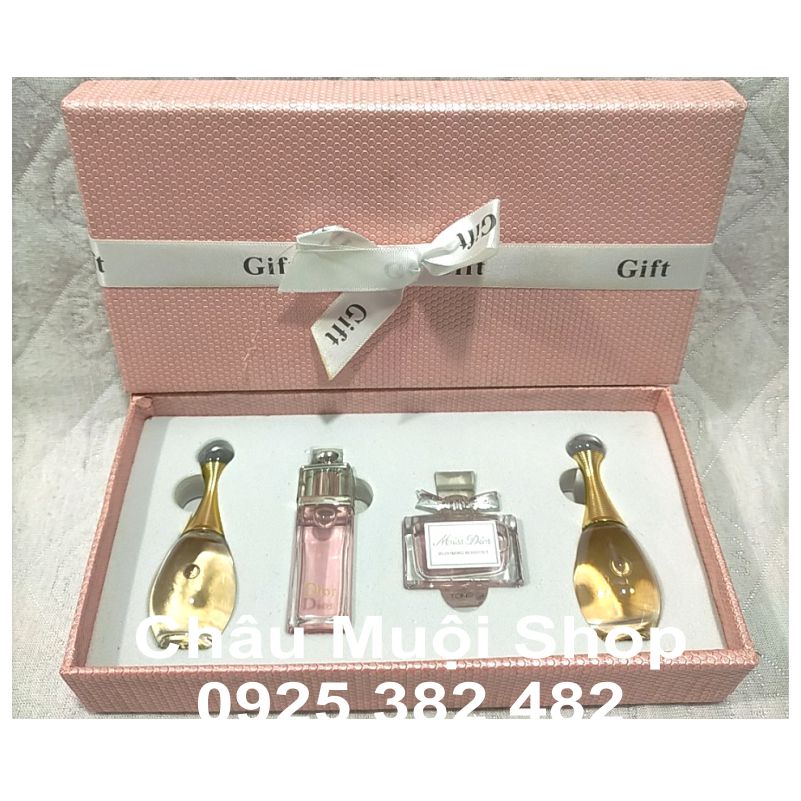 💥💯AUTH 💯# 💥Sét Quà Tặng Nước Hoa Mini Dior -4 Chai