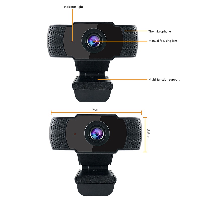 Webcam HD 1080P cho máy tính/laptop | BigBuy360 - bigbuy360.vn