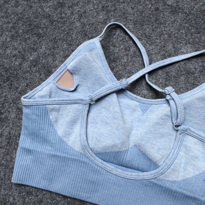 Áo Bra Tập Gym Tập Yoga Dây Chéo Sau Lưng Nhiều Mầu
