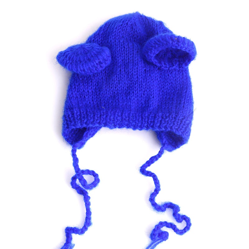 Mũ beanie Trùm Đầu Màu Sắc Trơn Thời Trang Thu Đông Cho Bé