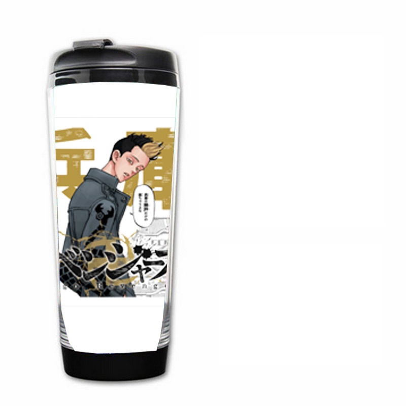 Bình nhựa đựng nước in hình nhân vật TOKYO REVENGERS anime chibi tiện lợi lưu niệm