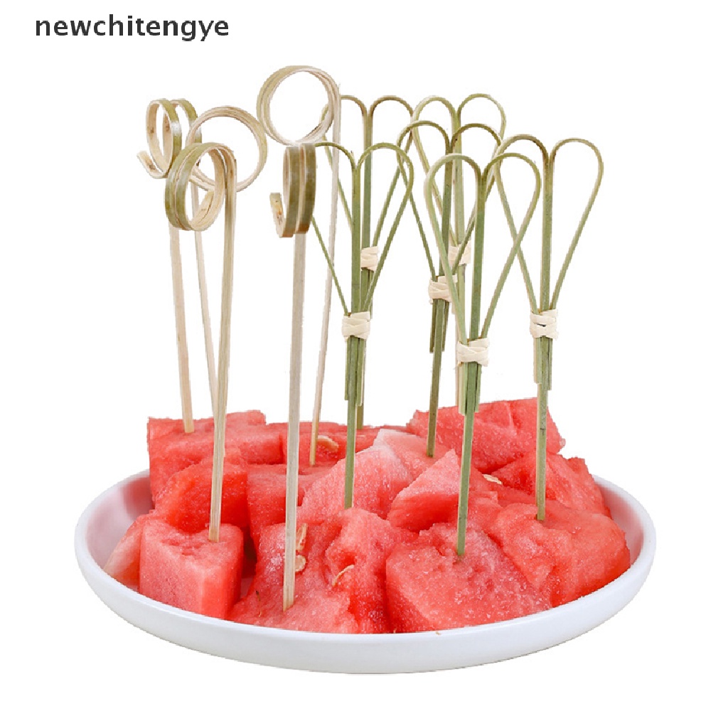 100 Xiên Tre Ăn Trái Cây Dùng Một Lần Tiện Dụng