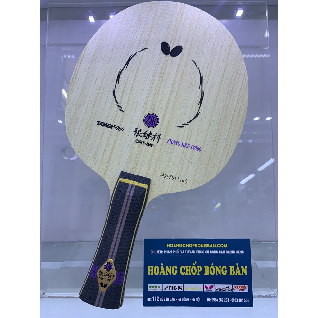 Butterfly Zhang Jike T5000 nội địa Nhật - Hàng chính hãng/Bảo hành 3 tháng