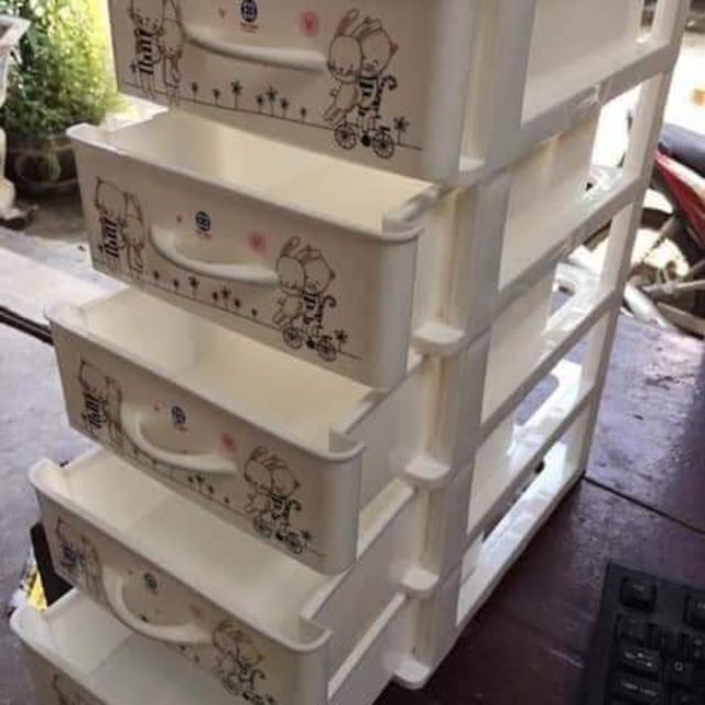 Tủ nhựa 5 tầng mini