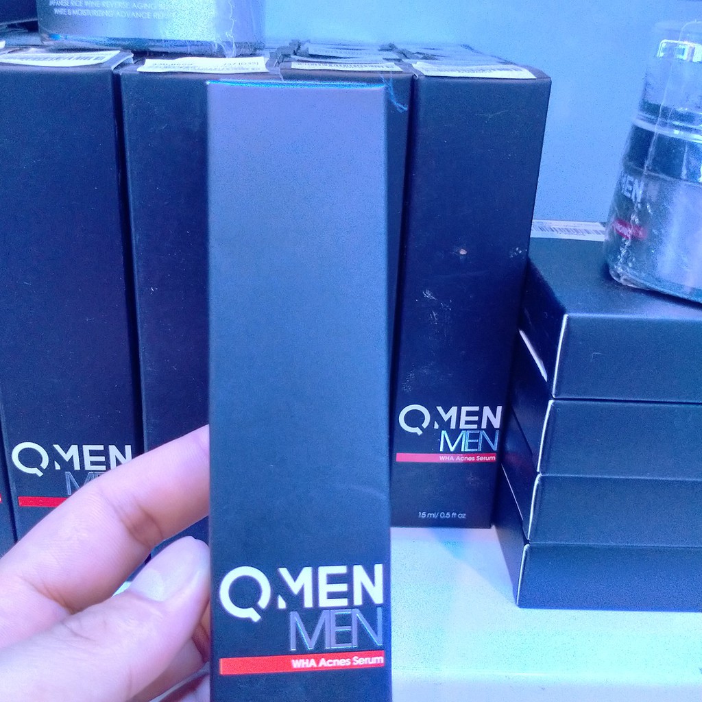 Combo Dưỡng Body Qmen + Serum Làm Sạch Mụn Qmen