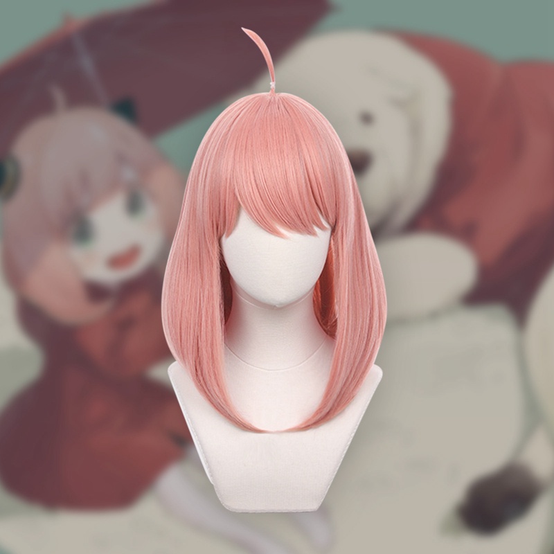 Tóc Giả Chịu Nhiệt Hóa Trang Nhân Vật Anya Trong Anime SPY×FAMILY