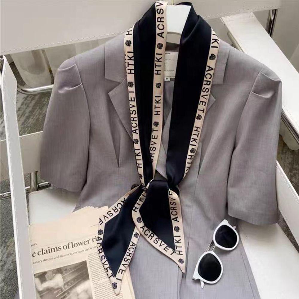 MXGOODS Dây Cột Tóc Đuôi Ngựa Bằng Vải Lụa Họa Tiết Hoa Phong Cách Pháp Ngọt Ngào Cho Nữ