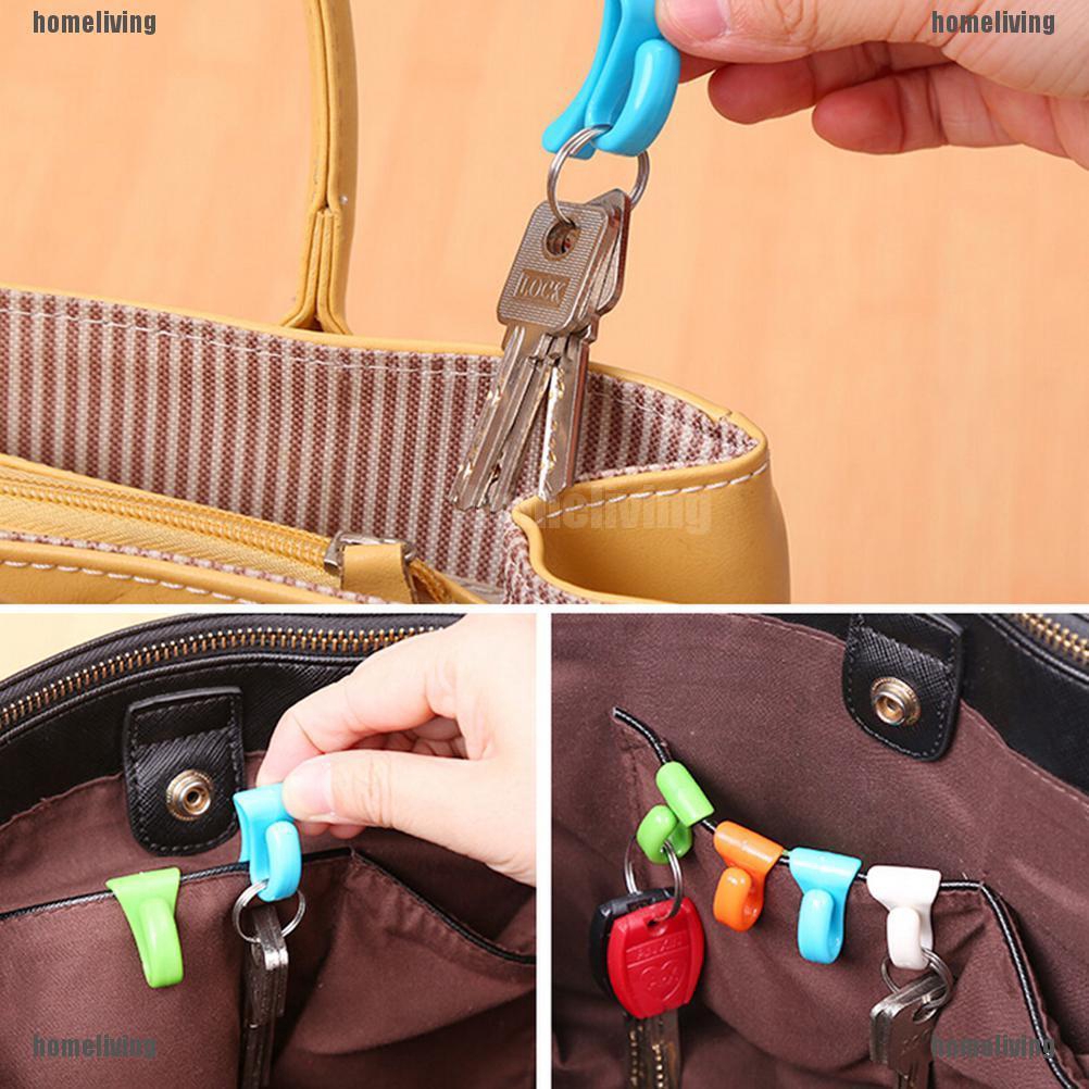 Bộ 2 Móc Treo Chìa Khóa Chống Thất Lạc Tiện Dụng