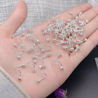 Bông tai xoắn ren bạc ta