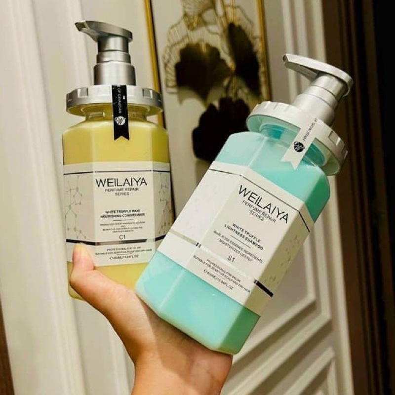 bộ cặp dầu gội phục hồi đa tầng tóc từ Nấm Trufle Trắng