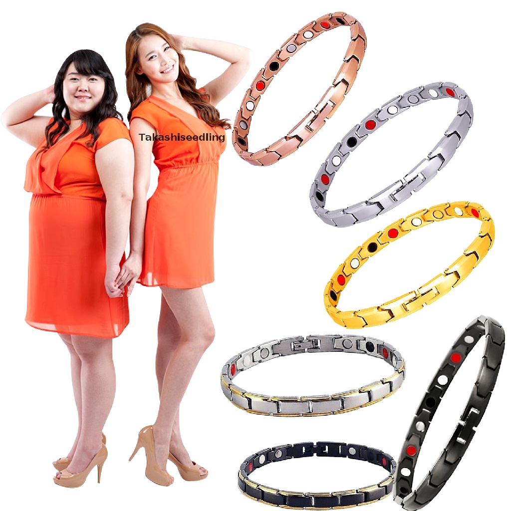 (Takashiseedling) Vòng Đeo Tay Đá Từ Tính Thoát Nước Giảm Cân Toàn Thân Giảm Cân Bán Chạy