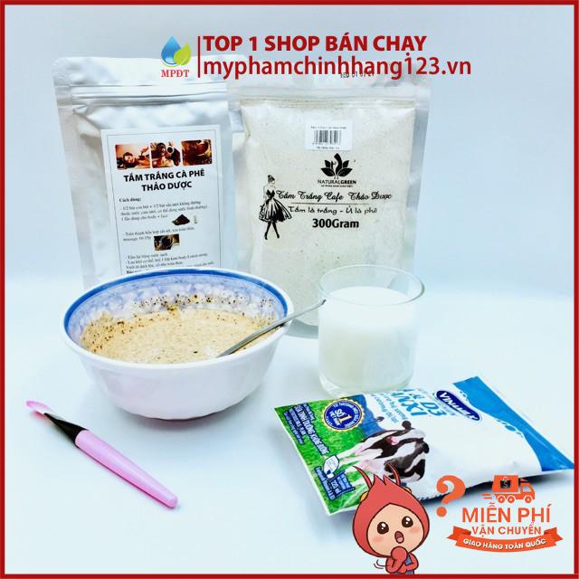COMBO 1 GÓI TO Ủ TRẮNG CAFE (dùng cả face và body) . 300gr mới . | BigBuy360 - bigbuy360.vn