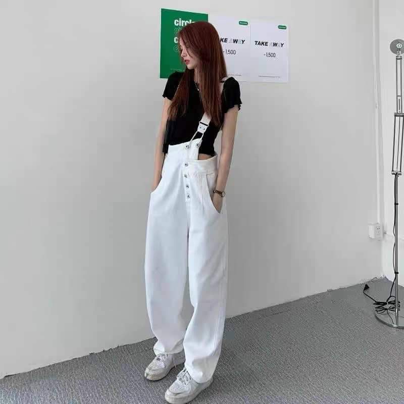 Quần yếm dây đai KA12