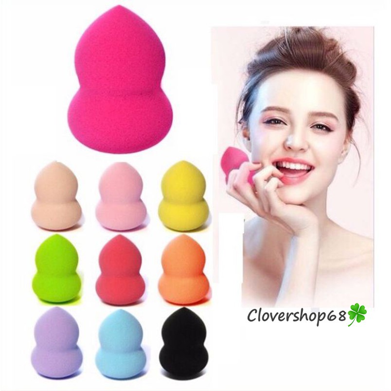 Bông Mút Tán Kem Nền (Mút trang điểm) Hồ Lô, Giọt Nước -  Bông Mút Trang Điểm   🍀 Clovershop68 🍀