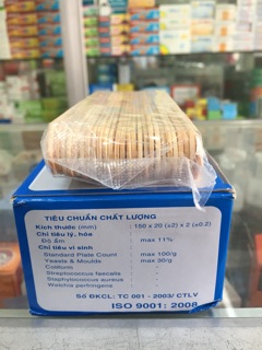 Que Đè Lưỡi Gỗ H/100 que