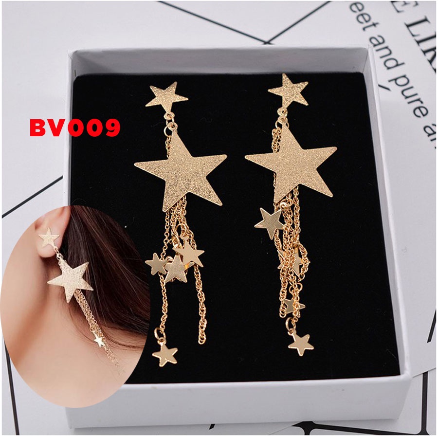 Bông Tai, Khuyên Tai, Nhiều Kiểu, Phong Cách Hàn Quốc