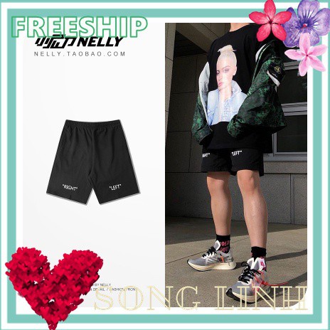 Quần short Nelly - Heybig : Mẫu SHORT RIGHT LEFT