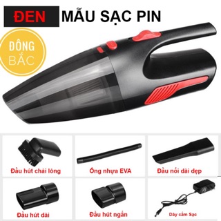 Máy hút bụi mini cầm tay không dây hút trên mọi bề mặt hàng cao cấp - Đông Bắc