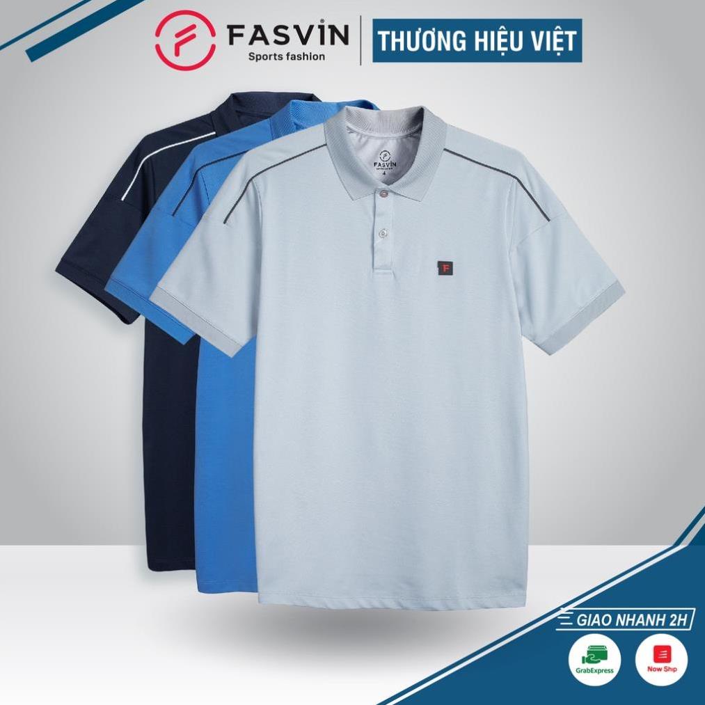 Áo Polo thể thao nam Fasvin PL20243.HN áo phông có cổ chất liệu coolmax mát lạnh thoải mái ! Đẹp