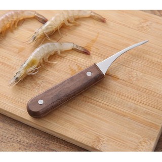 Dụng cụ bóc vỏ tôm 2 đầu đa năng (Làm lòng, bóc vỏ tôm, lấy chỉ tôm, đánh vảy cá... siêu nhanh)