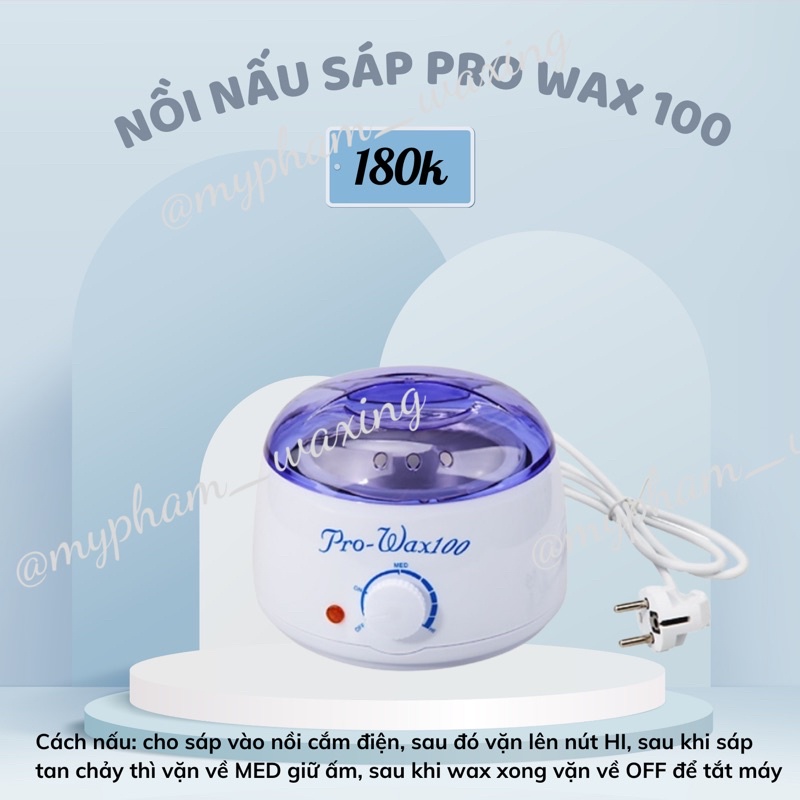 NỒI NẤU SÁP PRO WAX 100