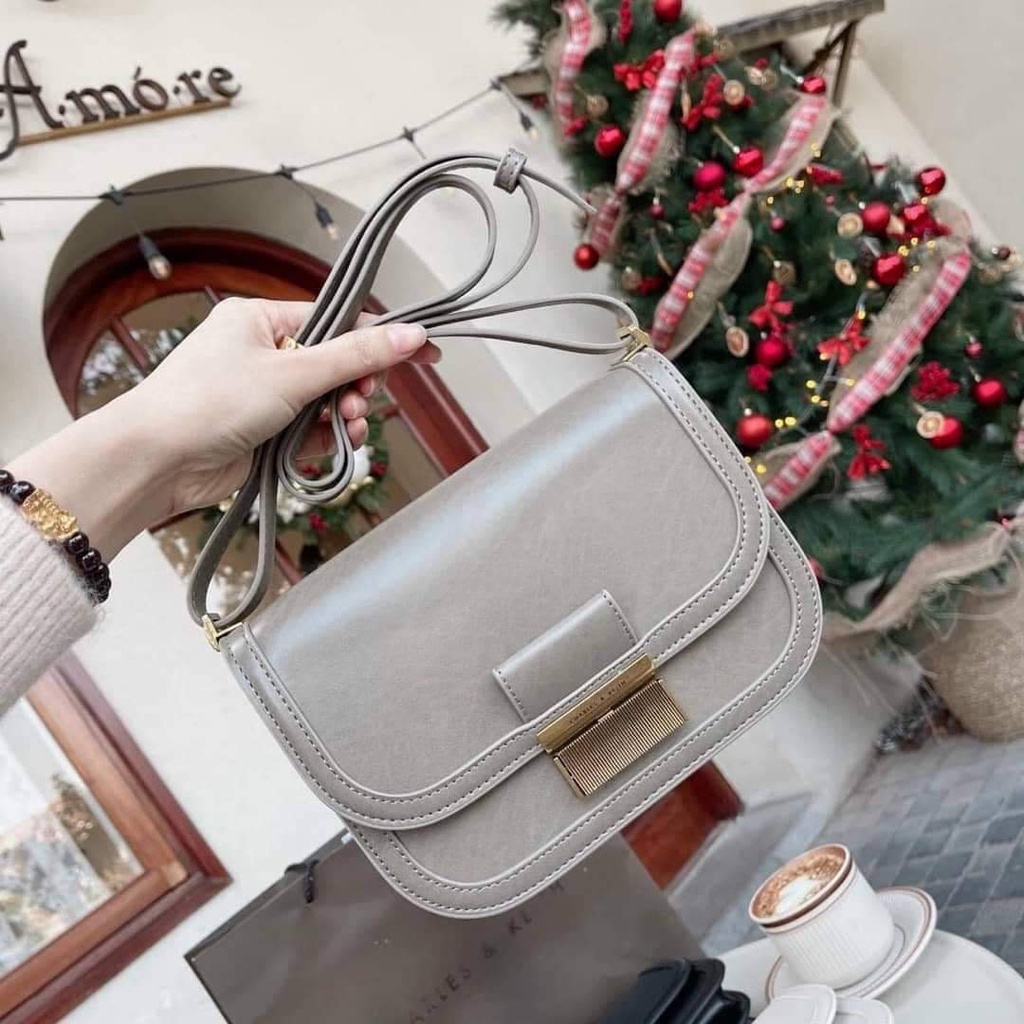 Túi Xách Nữ - Túi đeo chéo, khóa .Full tag túi