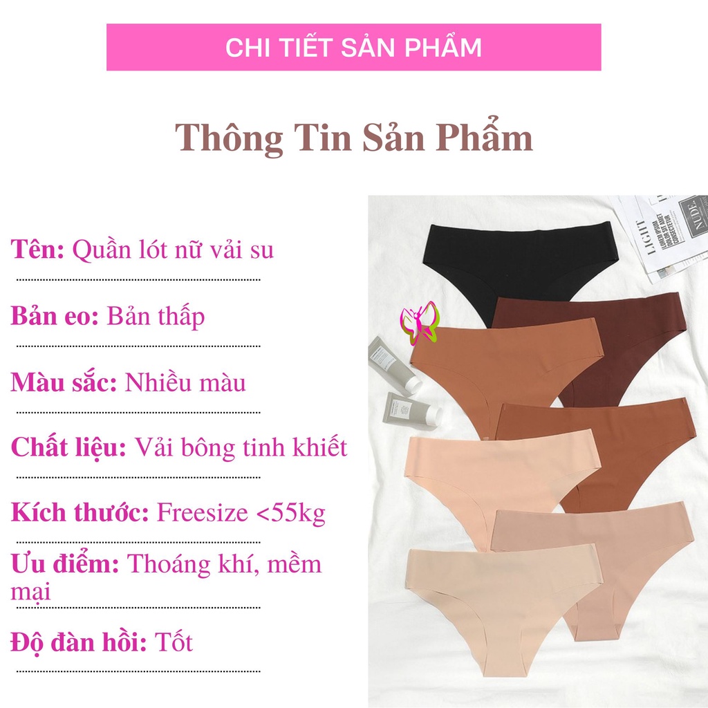 Quần lót nữ su cao cấp, trẻ trung, thoải mái, thoáng mát (MS 03100) Anna Shop