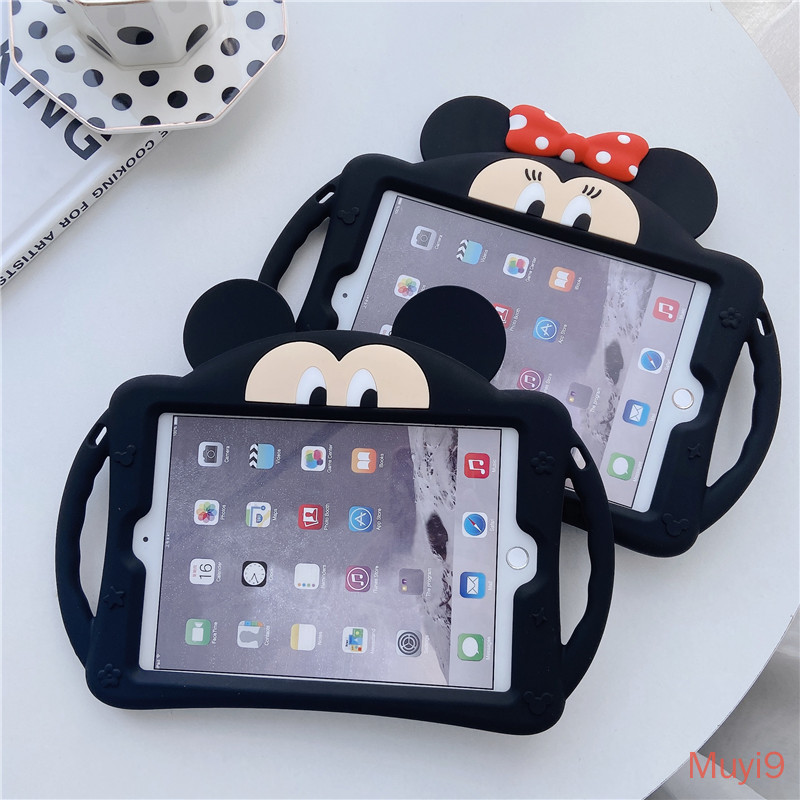 Ốp máy tính bảng họa tiết Minnie/Mickey cho IPad 2018 Mini1/2/3 Mini4 Mini5 6/Air2 Pro9.7 | BigBuy360 - bigbuy360.vn