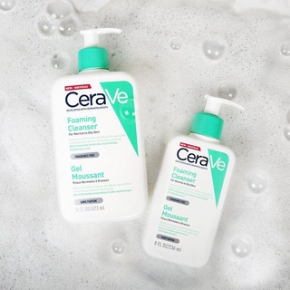 Sữa rửa mặt CeraVe 236ml và 473ml dịu nhẹ cho da dầu