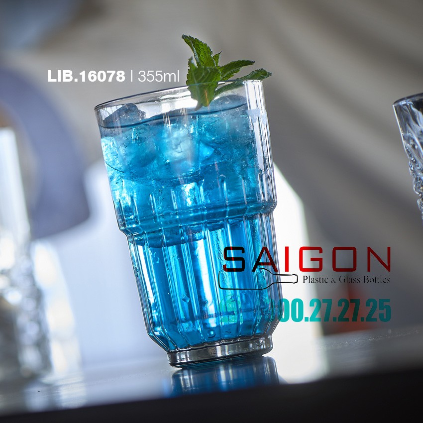 Ly Thủy Tinh Libbey LINQ White Rock 266ml | Beverage 355ml , Thủy tinh Cao Cấp | BigBuy360 - bigbuy360.vn