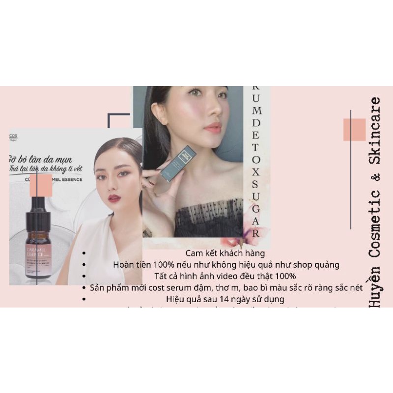 [ Hàng Nhập Khẩu- Chính Hãng-Quà Tặng ] Serum Caramel Essence Viện Da Liễu Xoá Mụn Nhật Bản Spa ko hiệu quả hoàn tiền | BigBuy360 - bigbuy360.vn