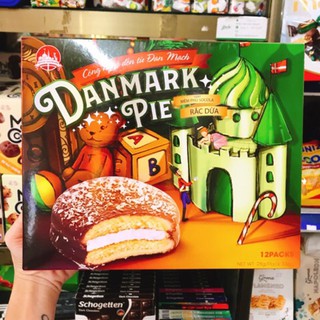 BÁNH SOCOLA DANMARK PIE RẮC DỪA HỘP 6 CÁI - 12 CÁI