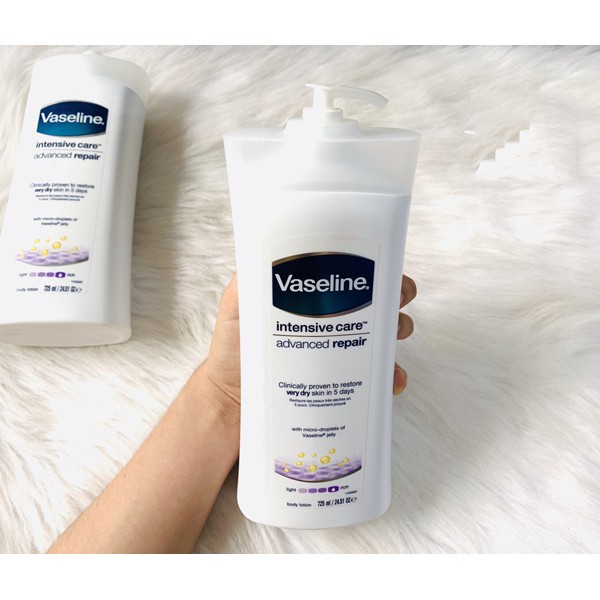 Sữa Dưỡng Thể Cấp Ẩm Phục Hồi Da Vaseline Intensive Care Advanced Repair 725ml | BigBuy360 - bigbuy360.vn