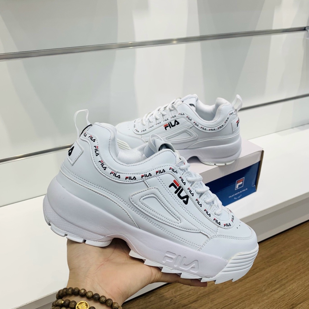 Giày Thể Thao Hack Dáng Nữ Fila Disruptor 2 Siêu Đẹp, Siêu Bền, Siêu Êm, Siêu Cá Tính, Hàng 1:1