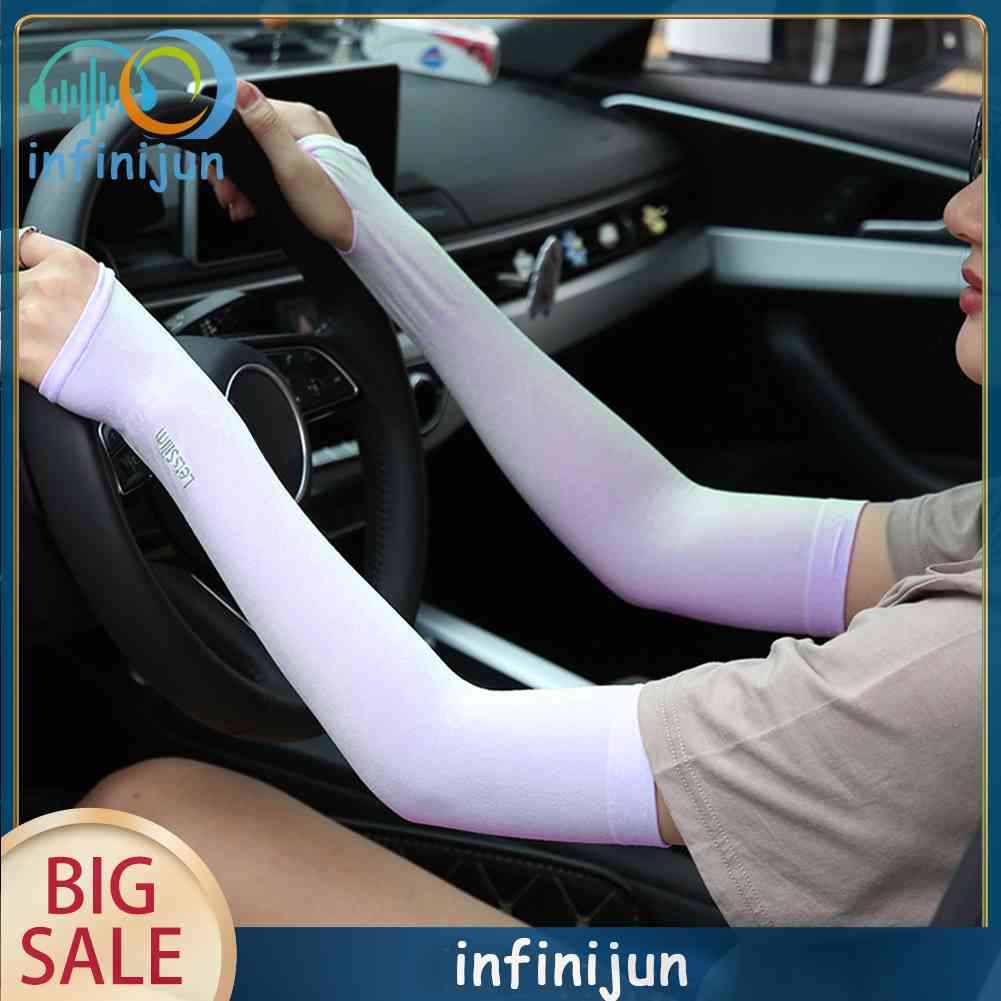 Vỏ Bọc Cánh Tay Bằng Vải Lạnh Chống Tia UV Cho Unisex