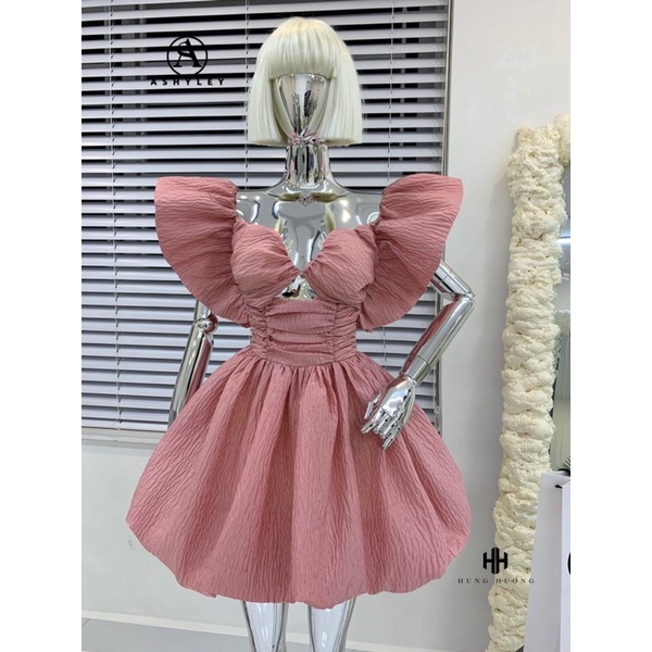 Váy Gấm Tơ Cánh Tiên Chân Bồng TKCC Ashyley