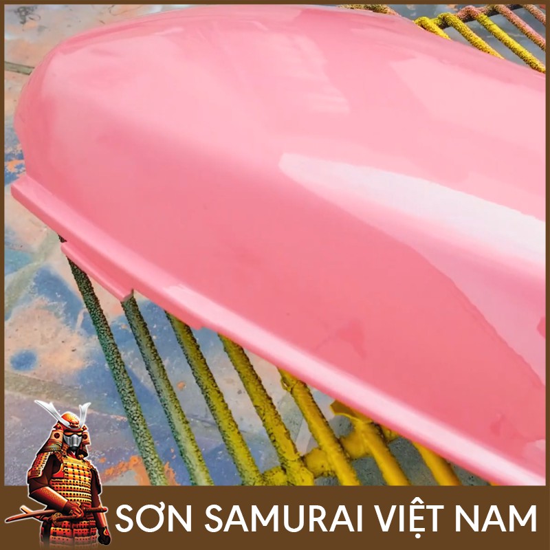Màu Hồng 113 Son Samurai Việt Nam - Combo Sơn Xịt Samurai Màu Hồng 113