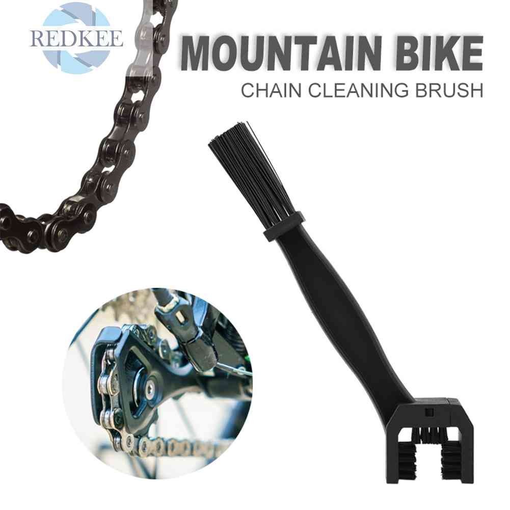 Bàn Chải Làm Sạch Xích Xe Đạp Leo Núi 2 Loại Bằng Nhựa