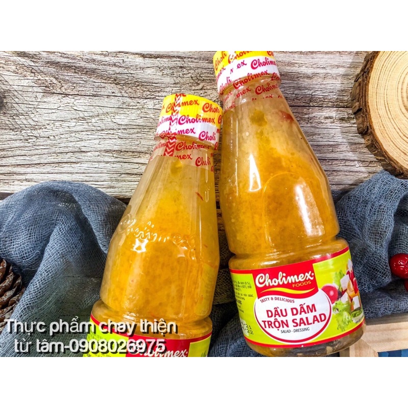 Dầu Dấm Trộn Salad 270G Cholimex Trộn Rau Củ Quả