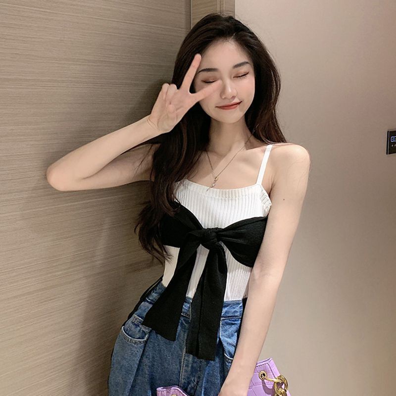 Áo hai dây mỏng thời trang cho nữ