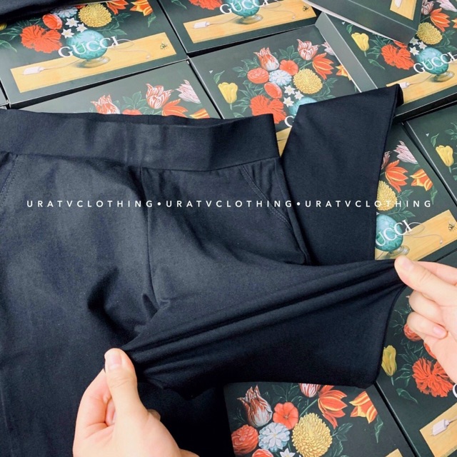 QUẦN LEGGING GUC FULLBOX 4 TÚI HỘP Y ẢNH SIÊU SỊN SÒ
