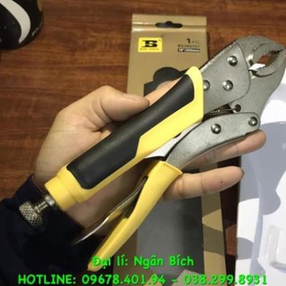 (SIÊU RẺ, SIÊU CỨNG) Kìm chết bosi  mỏ cong 10"(250mm)