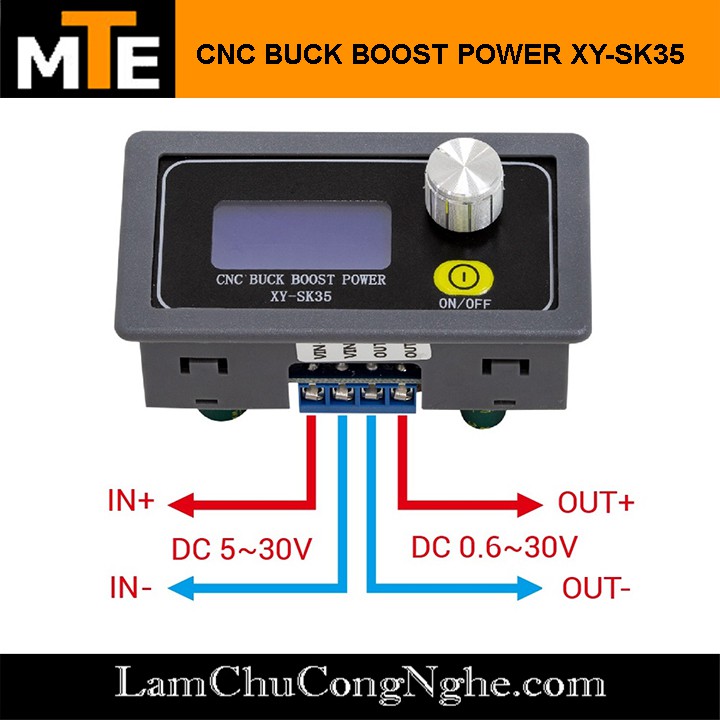 Mạch nguồn đa năng XY-SK35 buck boost 0.5-30v