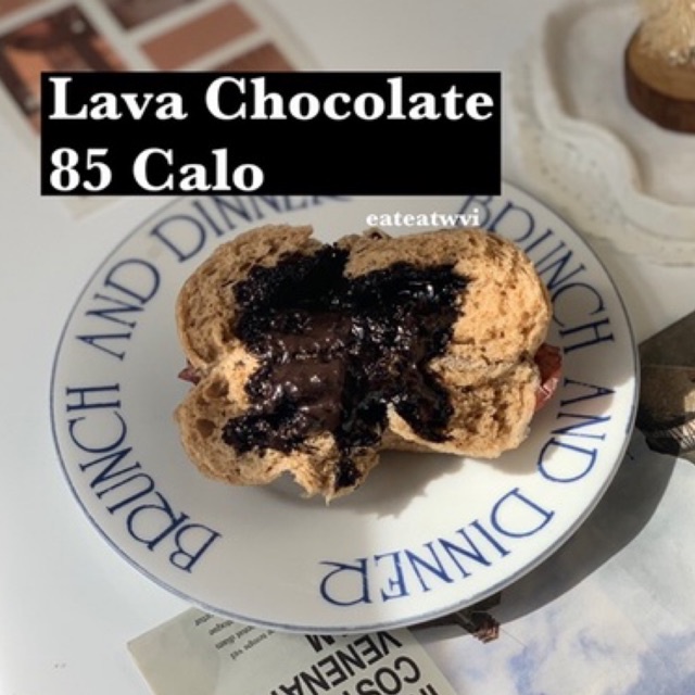 Bánh bao nguyên cám Lava Chocolate