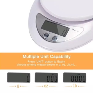 Cân điện tử nhà bếp mini (tặng kèm pin)